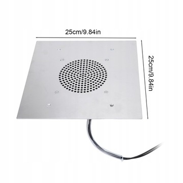 Pochłaniacz pyłu 60W kasetowy bezworkowy