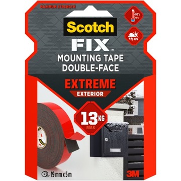 Tasma Montazowa SCOTCH EXTREME 19 mm X 5 m - 13 kg