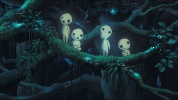 FIGURKI DONICZKOWE KSIĘŻNICZKA MONONOKE KODAMA