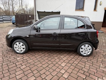 Nissan Micra IV Hatchback 5d 1.2 80KM 2011 Nissan Micra TYLKO 134tyśkm 1WŁAŚCICIEL 1.2B CLIMATRONIC 2011 ZADBANA Tekna, zdjęcie 5