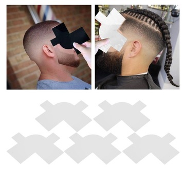 Карточка для укрепления линии роста волос, 5 шт. Универсальная, легкая в формате B7.