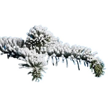 Декоративный белый искусственный снег для елки 12г.