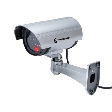 ATRAPA KAMERY Z DIODĄ IR LED ZEWNĘTRZNA MONITORING