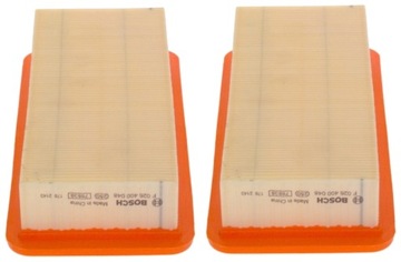 2× BOSCH F 026 400 048 FILTR VZDUCHU