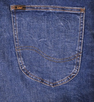 LEE spodnie SKINNY blue REGULAR jeans LUKE _ W36 L32