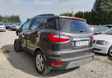 Ford Ecosport II 2022 Ford EcoSport 2022r, 1.0 Benzyna. Uszkodzony lewy przod. Poobijany. Jezdzi., zdjęcie 3