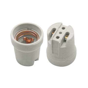 Oprawa do żarówek E27 Kanlux porcelanowa gniazdo