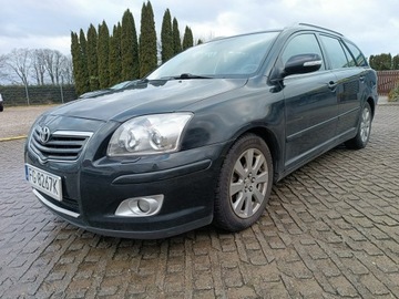 Toyota Avensis II Kombi 1.8 VVT-i 129KM 2007 Toyota Avensis 1,8 benzyna 129KM zarejestrowany