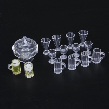 Миниатюрная кухонная утварь 1/12 кукольного домика