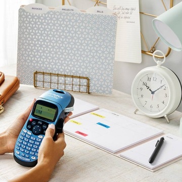 Термопринтер этикеток DYMO LetraTag LT-100H с клавиатурой ABC и лентой