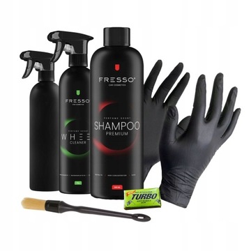 Fresso Shampoo 1L + Wheel Cleaner 1l KIT