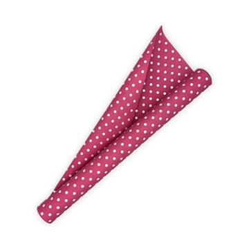 Folia Florystyczna SATYNOWA Kropki GROCHY BRUDNY RÓŻ II 50cm9y ŚLUB PREZENT