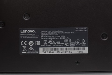 Док-станция Lenovo 40AJ Thinkpad Ultra + блок питания НОВЫЙ