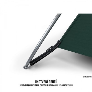 Палатка Husky Extreme FIGHTER 3-4 человека - красная