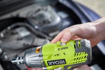 АККУМУЛЯТОРНЫЙ КЛЮЧ RYOBI SOLO ONE+ 18V R18IW3 + АЛЮМИНИЕВЫЕ НАКОНЕЧНИКИ