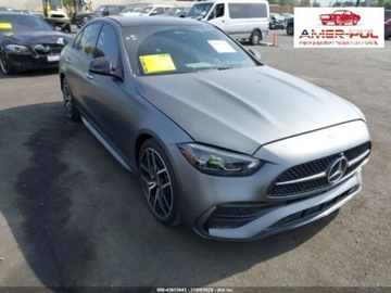 Mercedes Klasa C W206 2023 Mercedes-Benz Klasa C C300, od ubezpieczalni 2.0 Benzyna 255KM