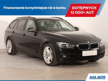 BMW Seria 3 F30-F31-F34 Touring Facelifting 2.0 320i 184KM 2016 BMW 3 320 i, Serwis ASO, Automat, Skóra, Navi