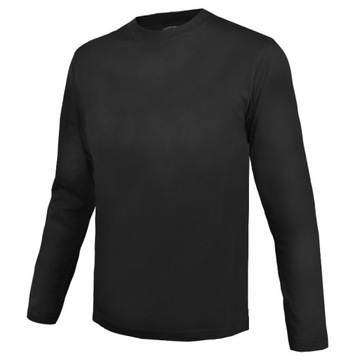 Koszulka z długim rękawem bluzka sportowa Mil-Tec Longsleeve Czarna L