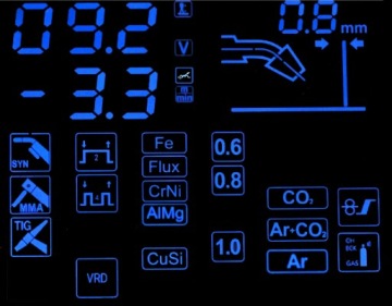 ПОЛУАВТОМАТИЧЕСКИЙ СВАРОЧНЫЙ АППАРАТ MAGNUM 200A SYNERGY MMA 4T