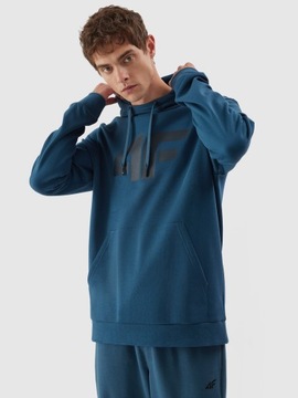 4F МУЖСКАЯ СПОРТИВНАЯ ФУТБОЛКА С БАЗОВЫМ КАПЮШОНОМ