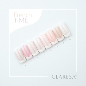 Лак для ногтей Claresa French Time 5 гибридный 5г