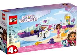 KLOCKI LEGO GABBYS DOLLHOUSE 10786 STATEK I SPA GABI