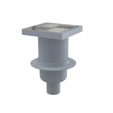 Kratka ściekowa 150×150/50 mm odpływ pionowyt