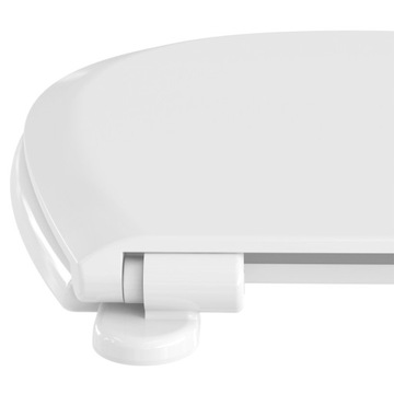 УНИВЕРСАЛЬНОЕ ЖЕСТКОЕ СИДЕНЬЕ ДЛЯ УНИТАЗА МЕДЛЕННО ЗАКРЫВАЮЩЕЕСЯ