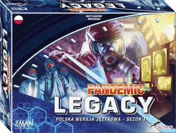 Настольная игра Rebel Pandemic Legacy: сезон 1 (синее издание)
