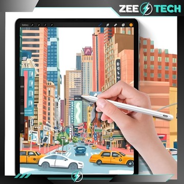 РУЧКА-КАРАНДАШ ДЛЯ ПЛАНШЕТА APPLE iPad AIR PRO MINI СТИЛУС 2 ПОКОЛЕНИЯ 4 СОВЕТЫ