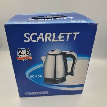 CZAJNIK ELEKTRYCZNY SCARLETT SC-20! NOWY! POLECAM