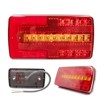 Lampa tylna zespolona LED neonDYNAMICZNY przyczepy
