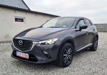 Mazda CX-3 Crossover 2.0 SKY-G 120KM 2017 Mazda CX-3 SLICZNA 2.0 Benzyna AUTOMAT Bogata Wersja SALON POLSKA Oryginal
