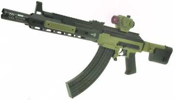 KARABIN SNAJPERKA NA KULKI CELOWNIK LASER + GRANAT