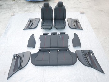 BMW F20 WNĘTRZE FOTELE CZERWONA NIĆ MPAKIET SPORT