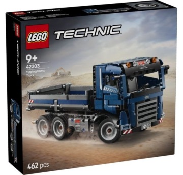 LEGO TECHNIC 42203 WYWROTKA Z PRZECHYLANĄ SKRZYNIĄ