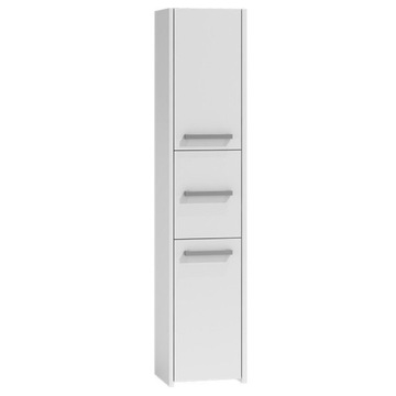 SZAFKA ŁAZIENKOWA REGAŁ SŁUPEK 40CM BIAŁY S43