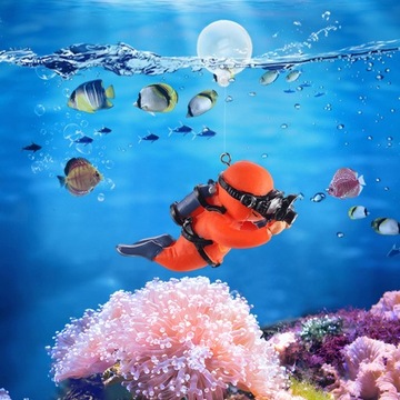 3xминиатюрная фигурка дайвера, павильон океана, модель для дайвинга для аквариума, 3 шт.