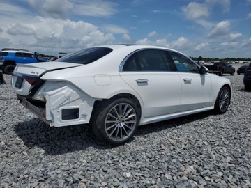 Mercedes Klasa S W223/V223 2024 Mercedes-Benz Klasa S 2024r., S580 4MATIC 4.0 Benzyna 496KM, zdjęcie 4