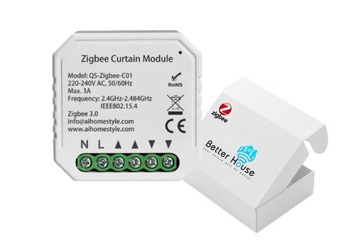 Универсальный контроллер рольставен с процентной регулировкой ZIGBEE TUYA