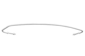 АСИММЕТРИЧНЫЙ КАРДИН ДЛЯ ДУШЕВОГО ШТОРА 90x160