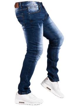 Spodnie męskie JEANSOWE VINTAGE DENIM CLUSI r.34