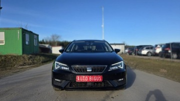 Seat Leon III ST Facelifting 1.6 TDI 115KM 2018 Seat Leon ledy automat mały przebieg nowy, zdjęcie 1