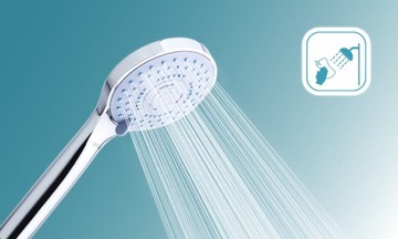 Душевая насадка ANTI CALC с 5 функциями SAVING, мощной струей SOTBE