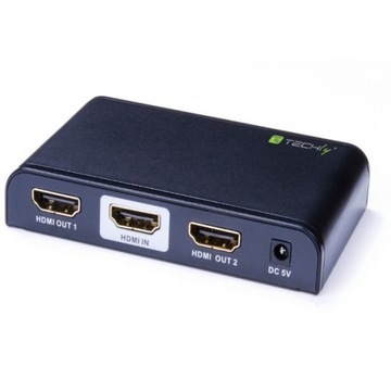Techly Spliter HDMI 2-portowy czarny