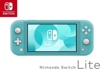 NINTENDO SWITCH LITE TURQUOISE + ANIMAL CROSSING