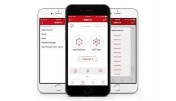 SENA INTERCOM SPIDER RT1 Mesh 2.0 2000м на 1 шлем