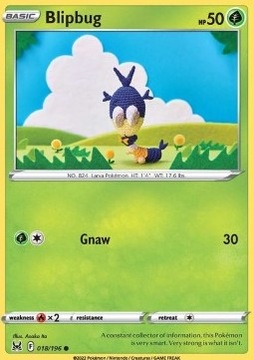 Karty Pokemon (LOR 018) Blipbug