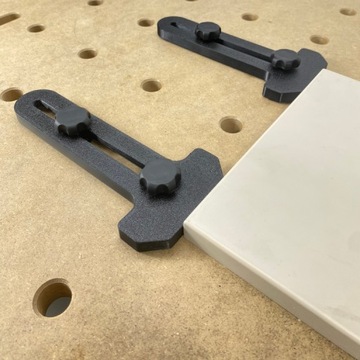 КОМПЛЕКТ РЕГУЛИРУЕМЫХ СТОПОРОВ ДЛЯ СТОЛИКА FESTOOL MFT, 2 ШТ.