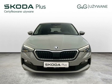 Skoda Scala Hatchback 1.0 TSI 110KM 2022 Skoda Scala Salon PL Szary Steel FV23 Climatronic Grzana szyba ASO, zdjęcie 7